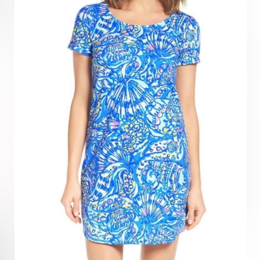 Lily Pulitzer Tammy dress in Brilliant Blue Ceviche